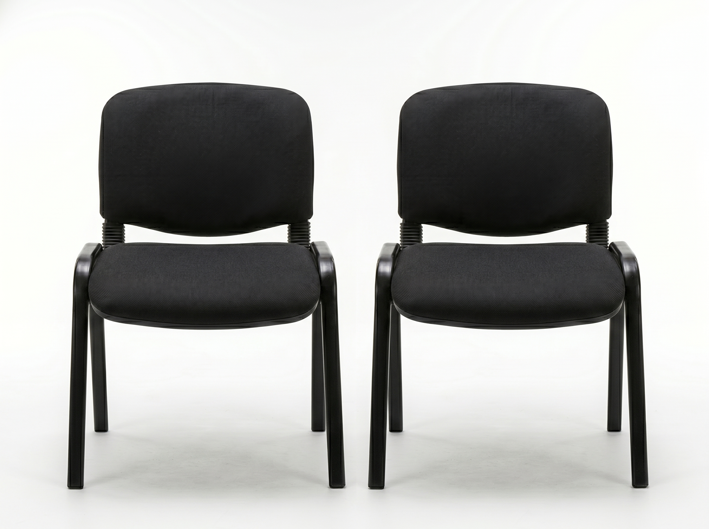 Tokunbo visitor office chairs set of two with padded seats, available at Chair Doctor Lagos